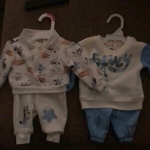 Kids Matching Set with Cartoon Print